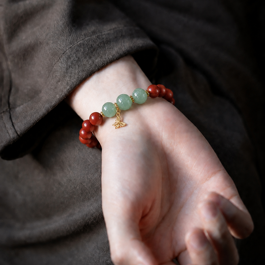 Chinese medicine bracelet - Rose